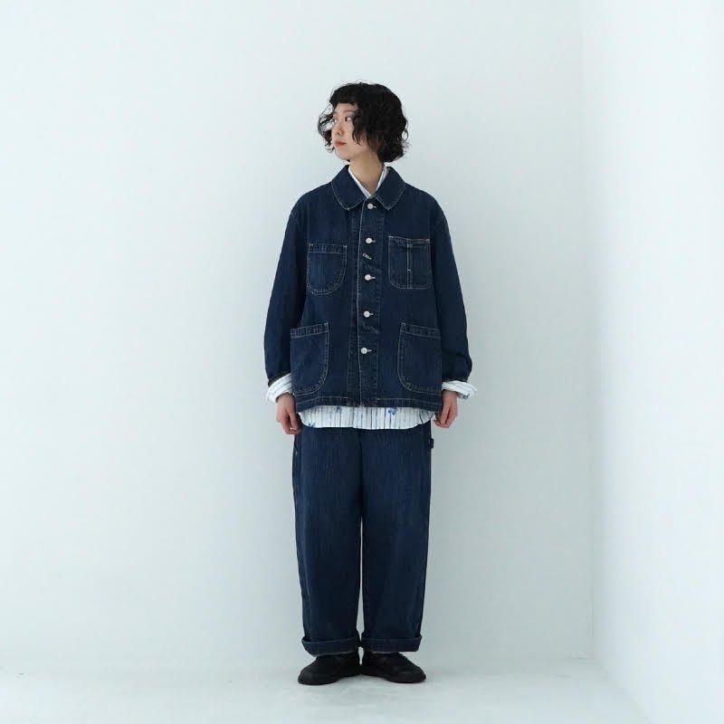 PORTER CLASSIC / STEINBECK DENIM PAINTER PANTS 24SS dieci PORTER CLASSIC / STEINBECK DENIM PAINTER PANTS 24SS dieci