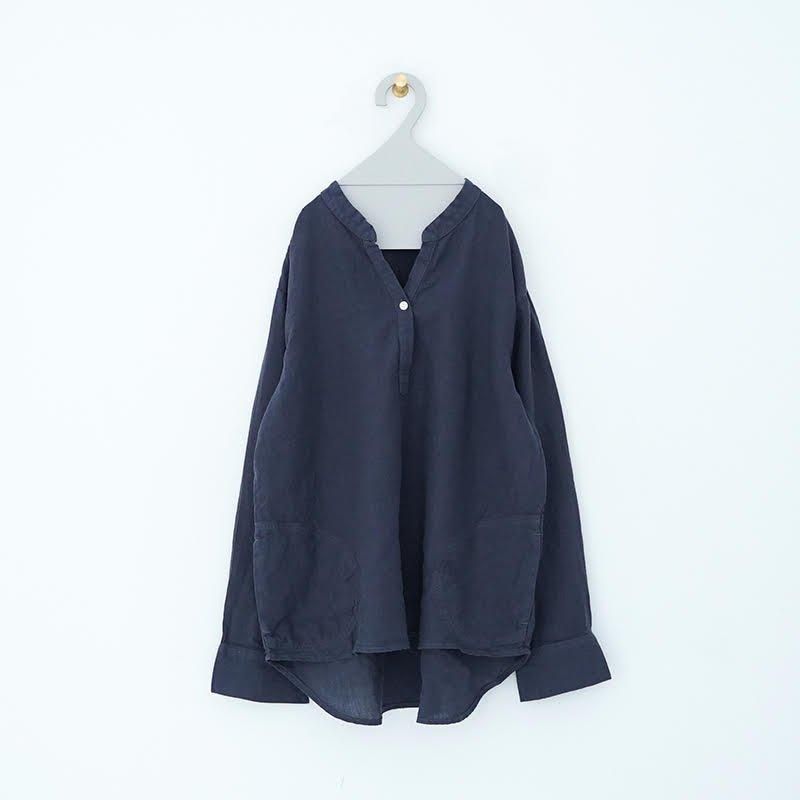 SUNSHINE+CLOUD☆ストライプリネンシャツ サイズ0 SUNSHINE+CLOUD / スリップオンシャツ/（MENS,LADYS） dieci