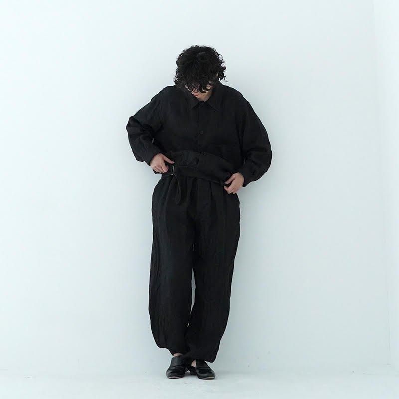 COMOLI / リネンベルテッドパンツ 24SS dieci|online shop COMOLI / リネンベルテッドパンツ 24SS dieci|online shop