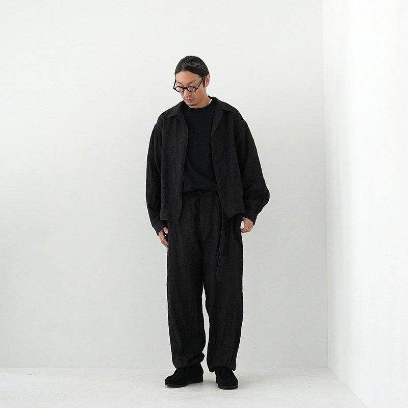 COMOLI / リネンベルテッドパンツ 24SS dieci|online shop COMOLI / リネンベルテッドパンツ 24SS dieci|online shop
