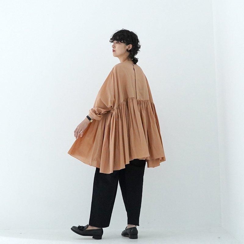 SP (エシュペー) / WIDE GATHER BLOUSE 24SS- dieci|online shop SP (エシュペー) / WIDE GATHER BLOUSE 24SS- dieci|online shop