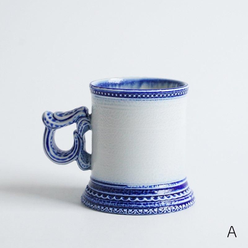 スティーブ・ハリソン風 伊藤丈浩ソーダ釉マグ