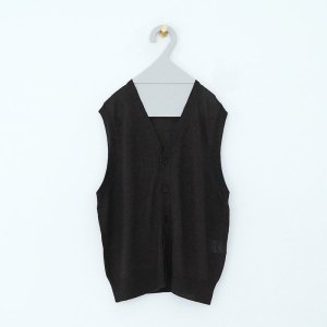 WIRROW /Linen silk knit vest 24SS