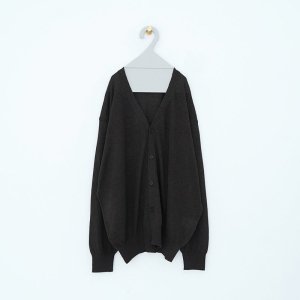 WIRROW / Linen silk knit cardigan(unisex) 24SS