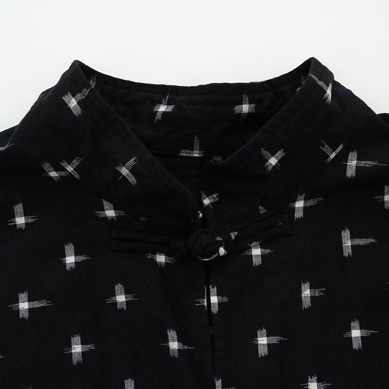 PORTER CLASSIC / KASURI ORIGINAL CHINESE JACKET 24SS dieci PORTER CLASSIC / KASURI ORIGINAL CHINESE JACKET 24SS dieci