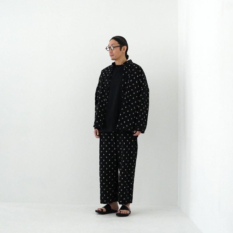PORTER CLASSIC / KASURI ORIGINAL CHINESE JACKET 24SS dieci|online shop PORTER CLASSIC / KASURI ORIGINAL CHINESE JACKET 24SS dieci|online shop