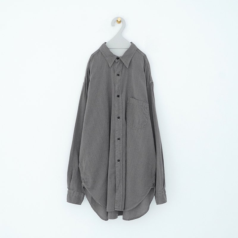 COMOLI / ヨリ杢 ワークシャツ 24SS- dieci｜online shop