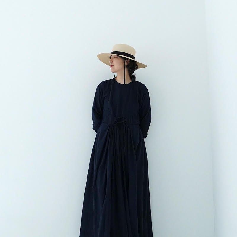 Khadi and Co／NAGAR A.plain cache-Coeur Dress 24SS dieci｜online shop