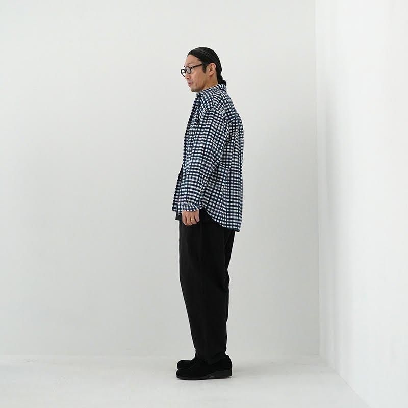 PORTER CLASSIC / ROLL UP 水彩 STRIPE SHIRT 24SS dieci PORTER CLASSIC / ROLL UP 水彩 STRIPE SHIRT 24SS dieci
