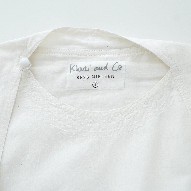 トップス KhadiAndCo CottonCacheCoeur Neelem Khadi and Co／NEELEM A Plain Cashe-Coeur Blouse dieci