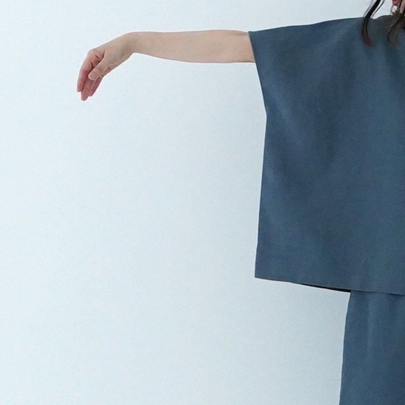 ヒムカシ / 偽リネン Square French Brouse 24SS ヒムカシ / 偽リネン Square French Brouse 24SS