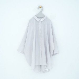 SACUCA SS exhibition  /ڼ/̸ small collar gather blouse