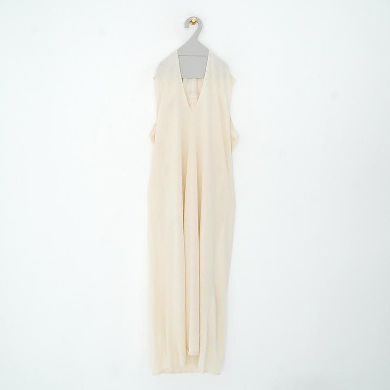 【YAECA】新品 CONTEMPO Vカットトップス YAECA / CONTEMPO Vカットドレス 24SS- dieci｜online shop