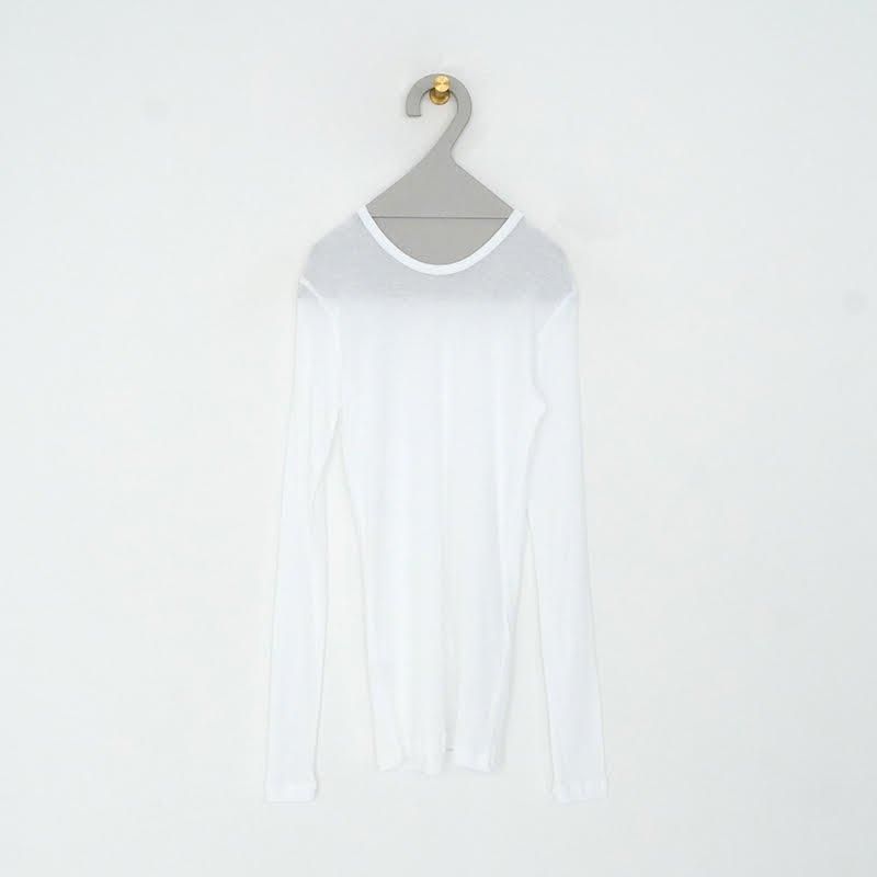 ゴーシュ 長袖T ゴーシュ / 80/1強撚フライス 長袖 24SS- dieci｜online shop