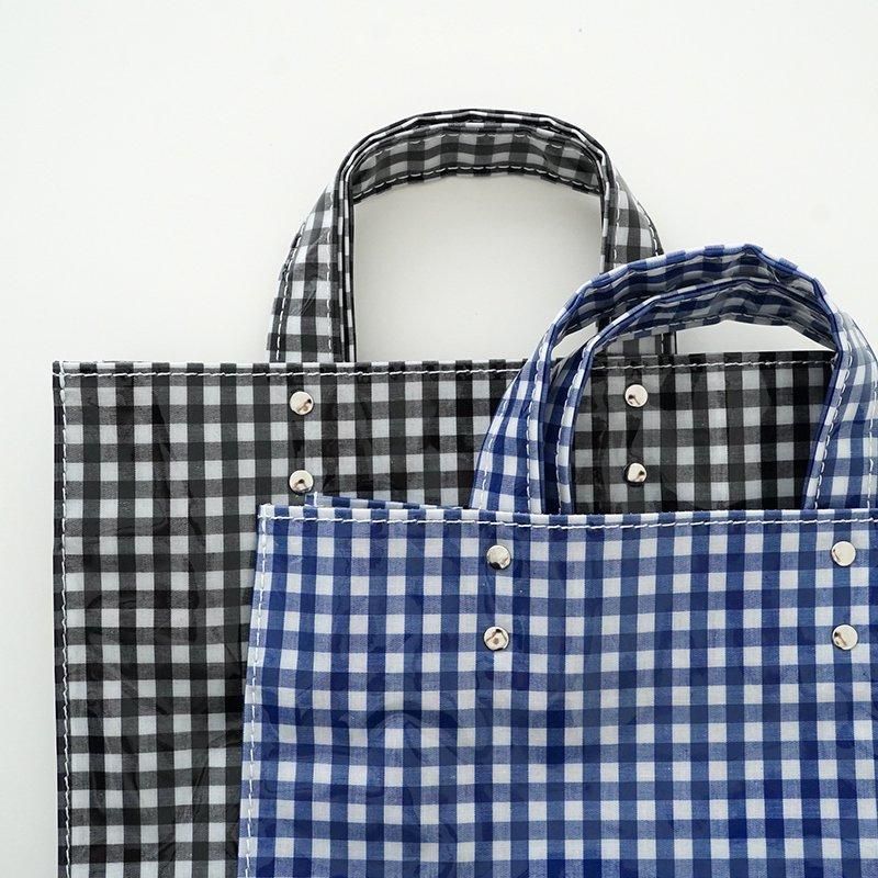 TEMBEA（テンベア）/ PAPER TOTE MEDIUM GINGHAM- dieci｜online