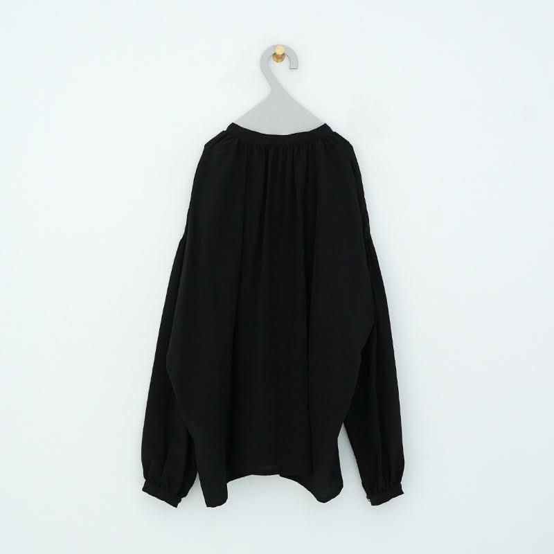 humoresque(ユーモレスク)/gather blouse silk 24SS dieci