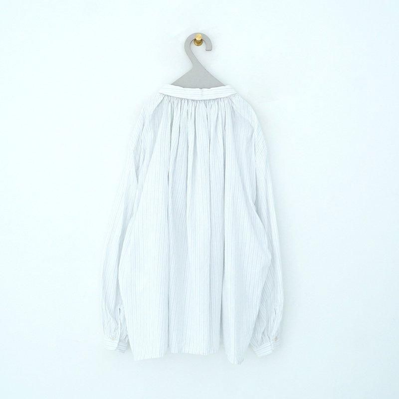 YAECA / CANVAS ギャザーブラウス 24SS dieci｜online shop