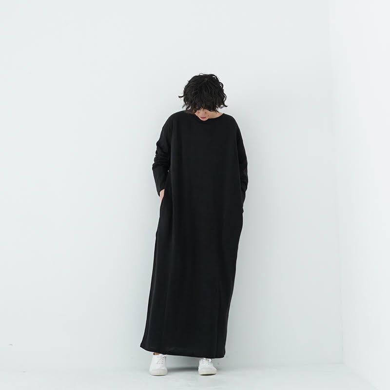 WIRROW / Linen cotton cut&sewn long dress 24SS dieci｜online shop