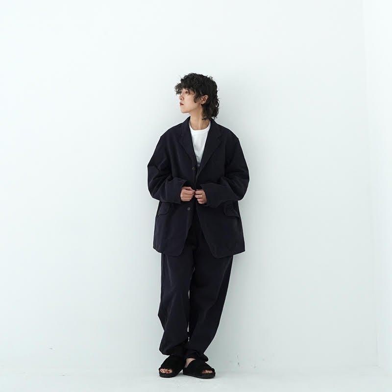 COMOLI 治り 20AW 製品染 ジャケット バックストラップパンツ COMOLI 治り 20AW 製品染 ジャケット バックストラップパンツ
