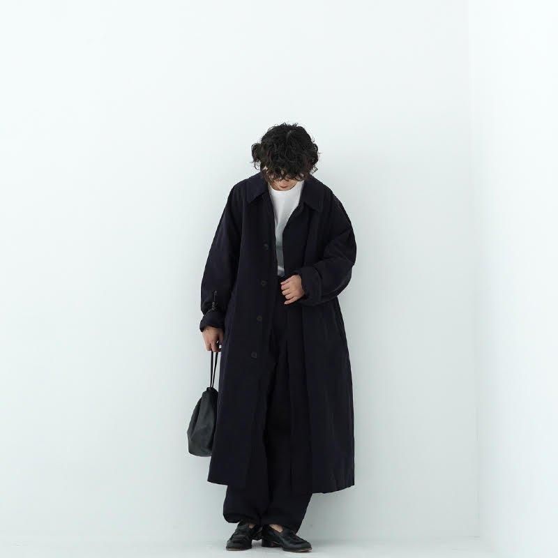 最初の  COMOLI / 製品染 バルカラーコート 24AW dieci｜online shop ジャケット・アウター