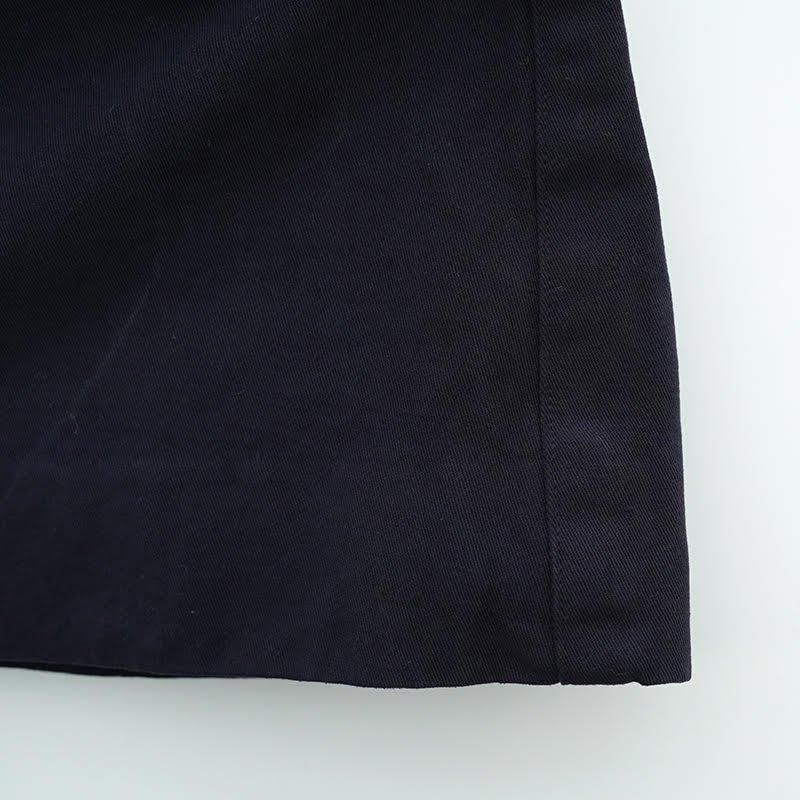 [最終価格]24aw comoli 製品染バルカラーコート 1 ブラック COMOLI / 製品染 バルカラーコート 24AW dieci｜online shop