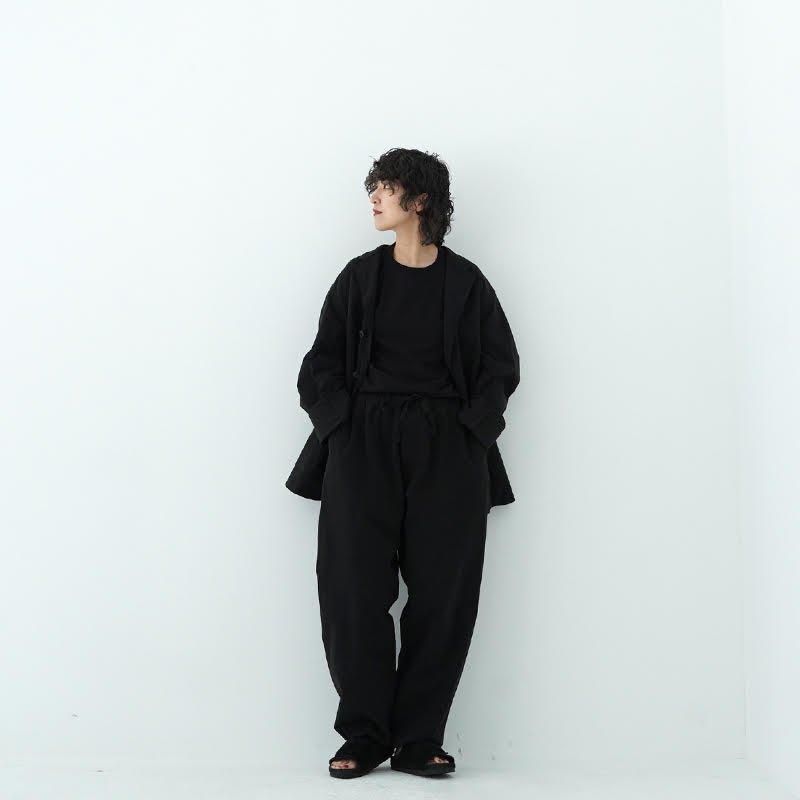COMOLI /製品染 ドローストリングパンツ 24AW dieci|online shop COMOLI /製品染 ドローストリングパンツ 24AW dieci|online shop