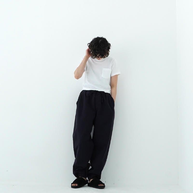 COMOLI /製品染 ドローストリングパンツ 24AW dieci|online shop COMOLI /製品染 ドローストリングパンツ 24AW dieci|online shop