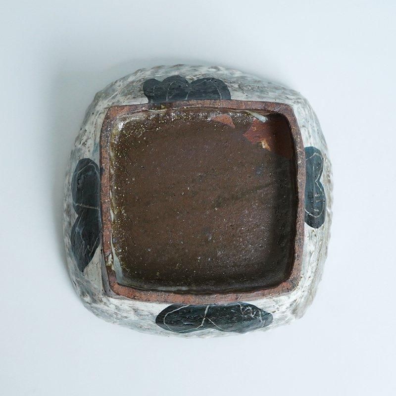 三浦宏基/手捻り角鉢