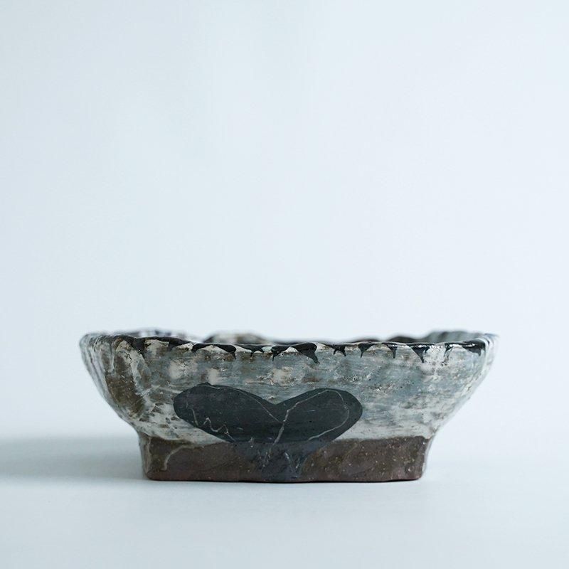 三浦宏基/手捻り角鉢