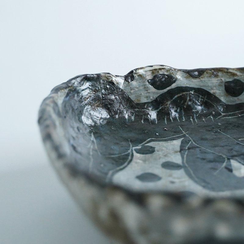 三浦宏基/手捻り角鉢