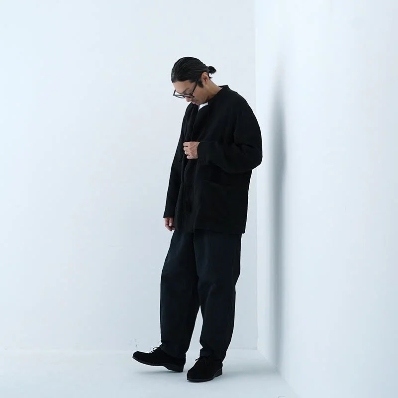COMOLI / リネン起毛スタンドカラージャケット 24AW dieci COMOLI / リネン起毛スタンドカラージャケット 24AW dieci