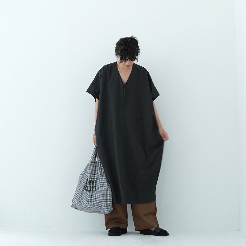 homspun（ホームスパン) / 別注 / Vネックワンピース - dieci｜online shop