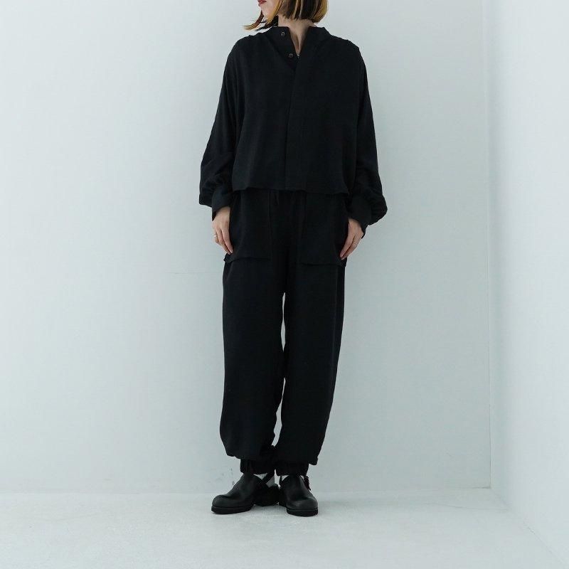 パンツ tenkai 優待価格[IKITSUKE]ギャザーワイドパンツ | KOBUNSHA SELECT