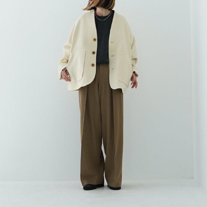 ippei takei コート　アウター ippei takei イッペイタケイ no collar jacket ＜ライトグレー