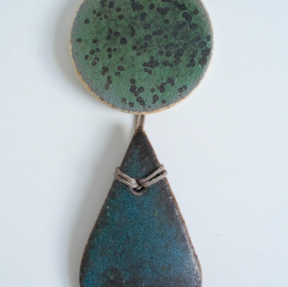 IDEE購入 heather levine ウォールハンギングオブジェ ブルー系 IDEE購入 heather levine ウォールハンギングオブジェ ブルー系