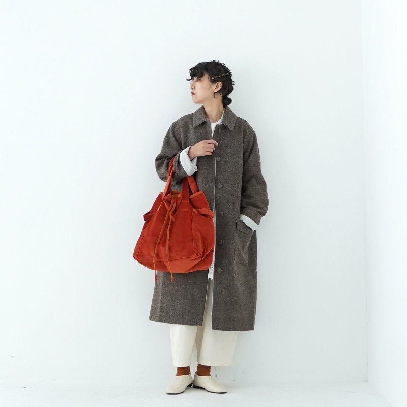 Khadi and Co / FAUSTO Cotton Velvet Bag 24AW dieci｜online shop