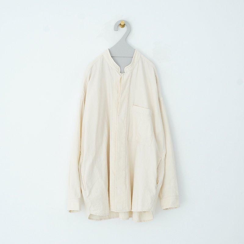 ゴーシュ 新品20/1オーガニックツイル プルオーバーブラウス ゴーシュ / 20/1オーガニックツイルシャツ 24AW