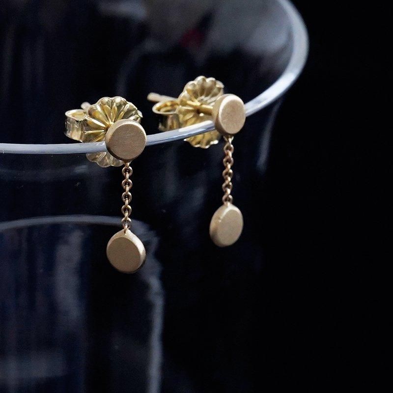 SOURCE Carla Caruso / Double Dot Earrings (14k) dieci online