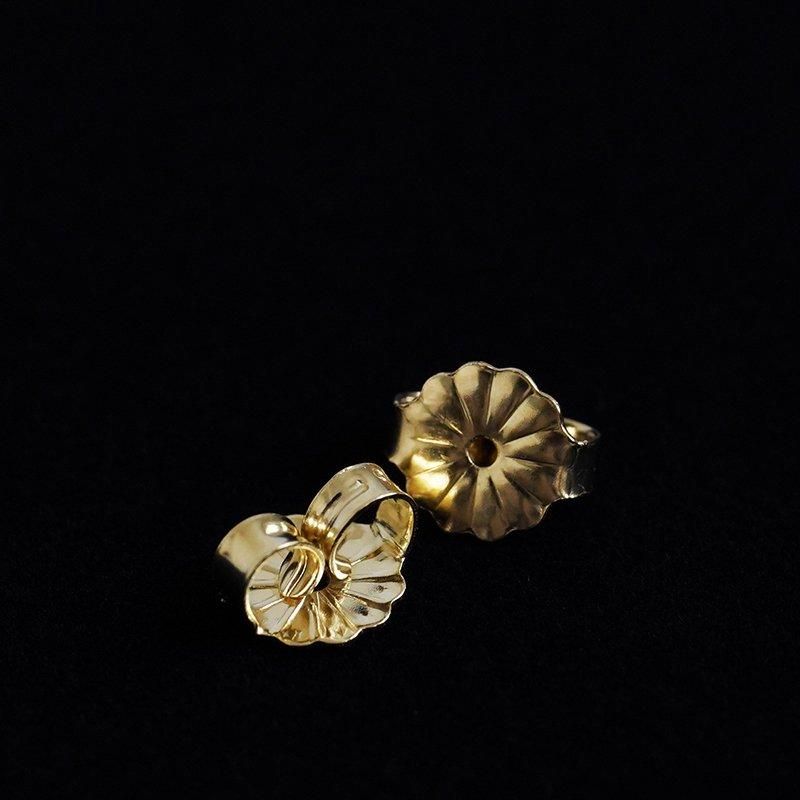 【Carla Caruso】Dot and Chain Earrings SOURCE Carla Caruso / Double Dot Earrings (14k) dieci online