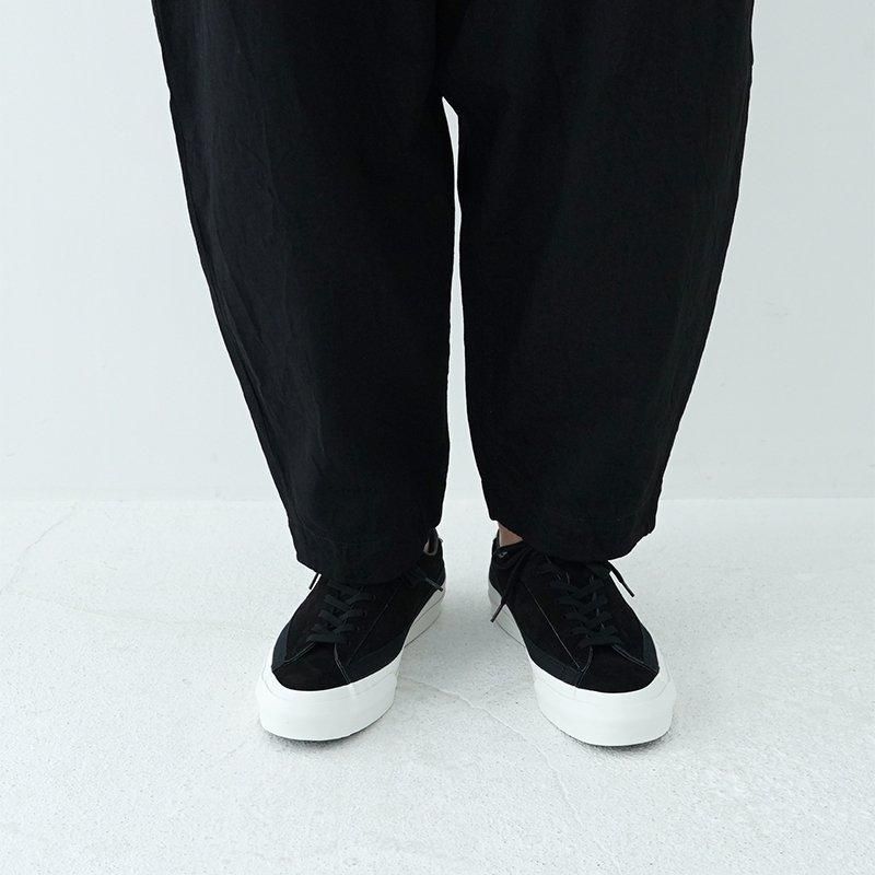 ASAHI / BELTED LOW SUEDE - BLACK dieci｜online shop