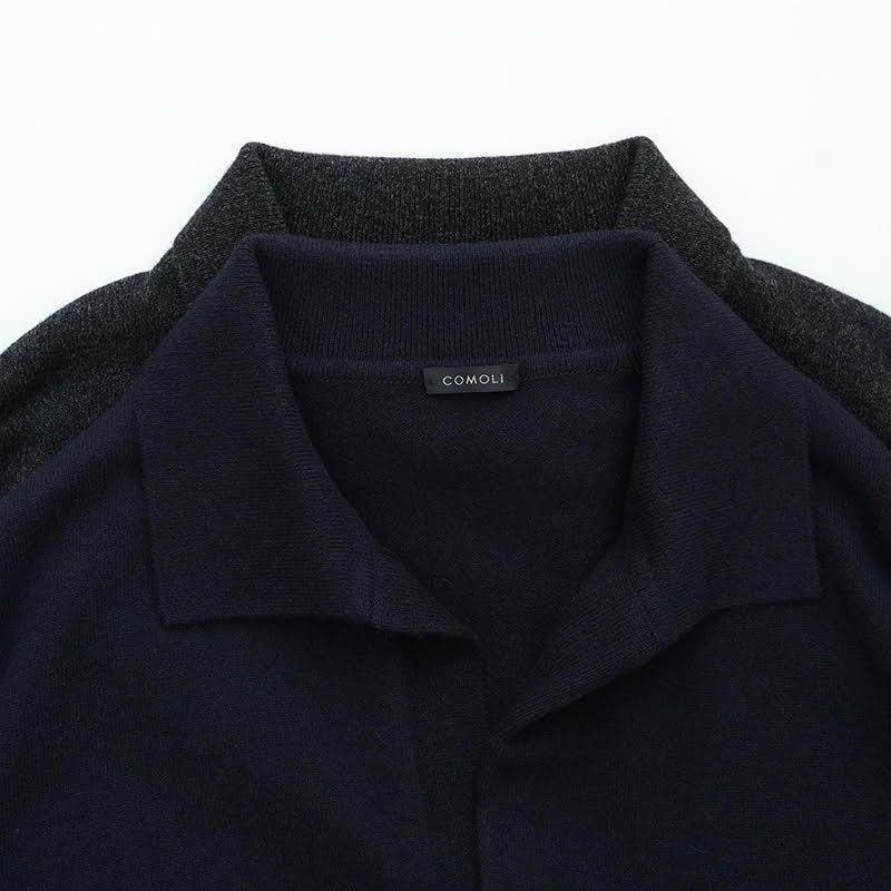 COMOLI / カシミヤ スキッパーニット - dieci|online shop COMOLI / カシミヤ スキッパーニット - dieci|online shop