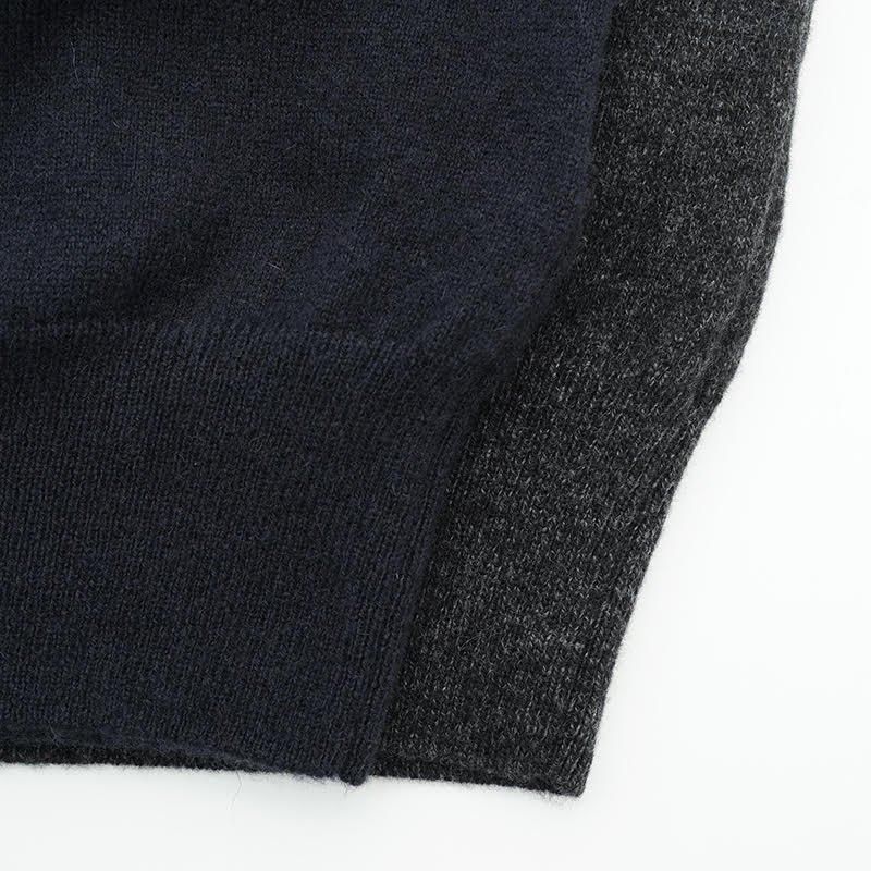COMOLI / カシミヤ スキッパーニット - dieci|online shop COMOLI / カシミヤ スキッパーニット - dieci|online shop