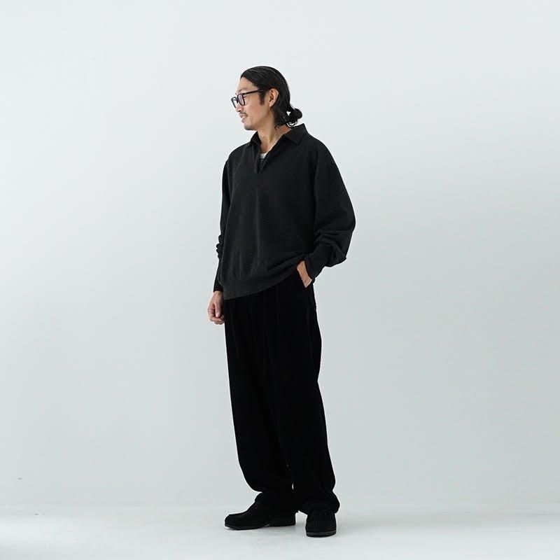 COMOLI / カシミヤ スキッパーニット - dieci|online shop COMOLI / カシミヤ スキッパーニット - dieci|online shop