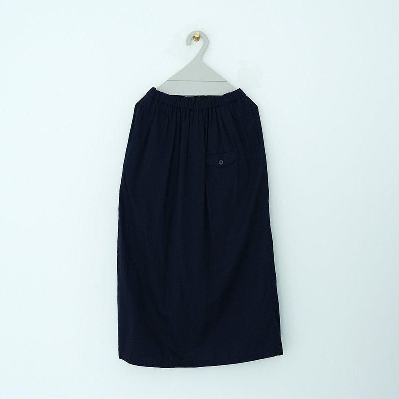 ゴーシュ / ライトコットンサテンギャザースカート 24AW- dieci