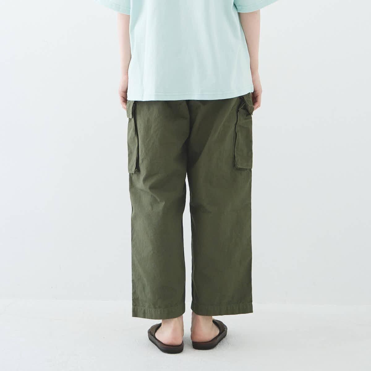 新品未着用　outilウティワークパンツ OUTIL(ウティ) ミリタリーパンツ オリーブ サイズ 2｜【公式