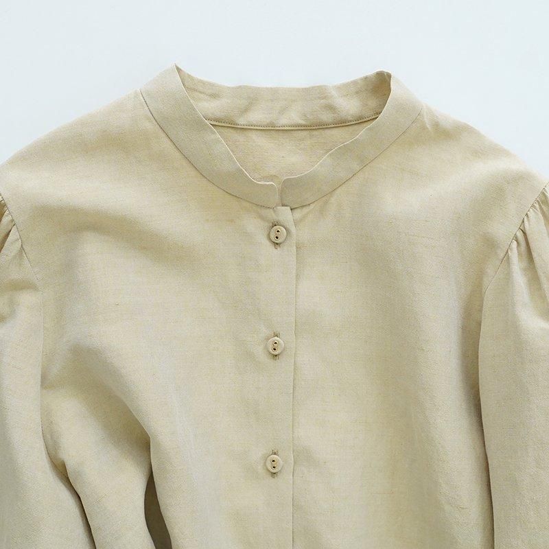 humoresque stand collar shirt ユーモレスク シャツ humoresque | ユーモレスク