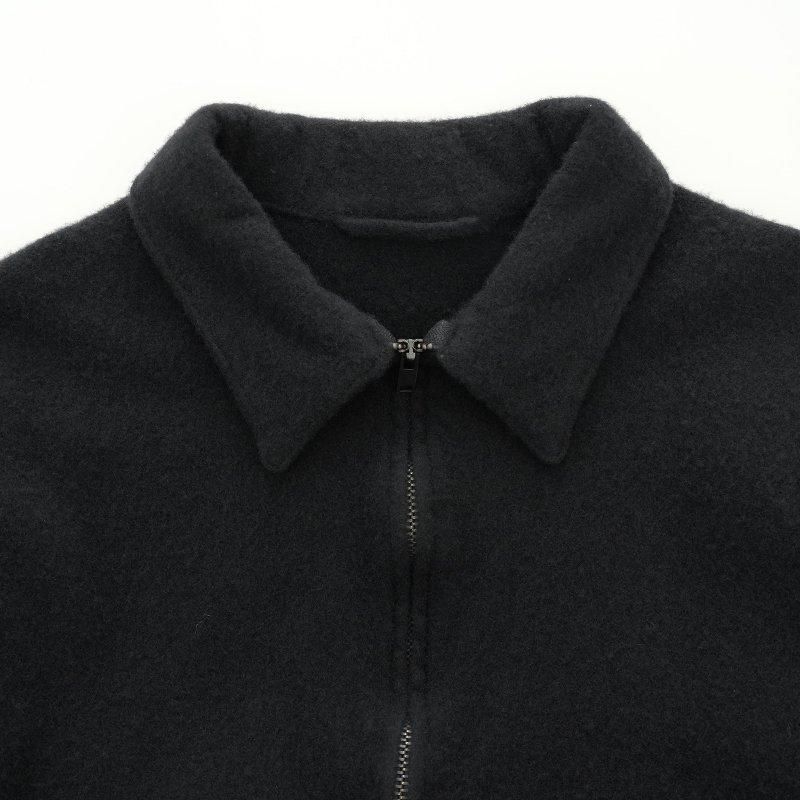 COMOLI / 縮絨ウール ジップショートジャケット dieci|online shop COMOLI / 縮絨ウール ジップショートジャケット dieci|online shop