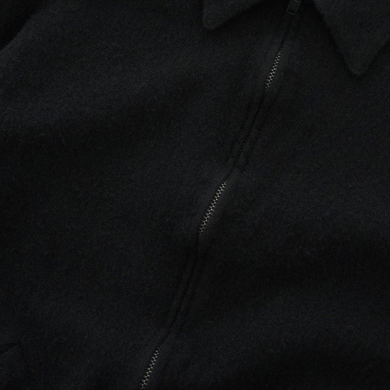 COMOLI / 縮絨ウール ジップショートジャケット dieci|online shop COMOLI / 縮絨ウール ジップショートジャケット dieci|online shop