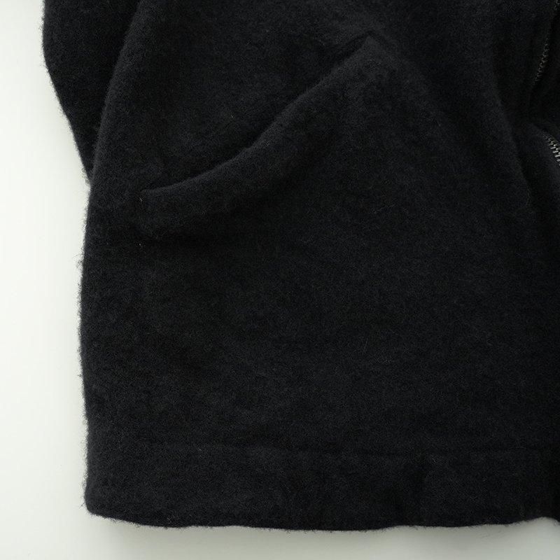 COMOLI / 縮絨ウール ジップショートジャケット dieci|online shop COMOLI / 縮絨ウール ジップショートジャケット dieci|online shop