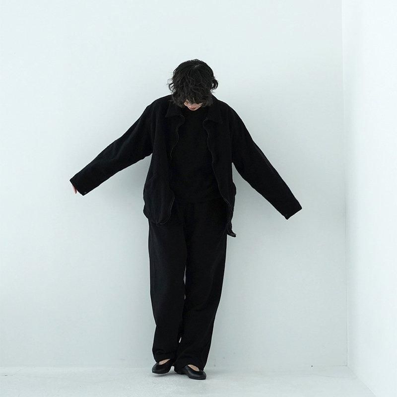 COMOLI / 縮絨ウール ジップショートジャケット dieci|online shop COMOLI / 縮絨ウール ジップショートジャケット dieci|online shop